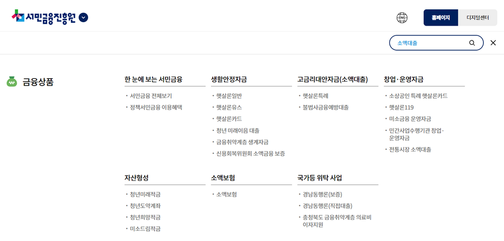 소액생계비대출 서민금융진흥원 : 급하게 당장 돈이 필요한 저신용 서민들을 위한 긴급 소액 대출 조건 1 서민금융진흥원