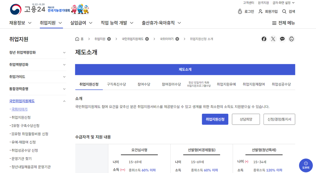 국민취업지원제도 1유형 2유형 : 취업 준비하면서 돈까지 받는 국민취업지원제도, 1유형과 2유형 차이점 총정리 1 고용24 국민취업지원제도